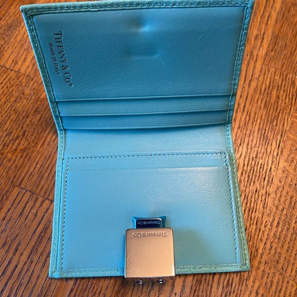 Tiffany & Co. Blue Wallet - Picture 3 of 14